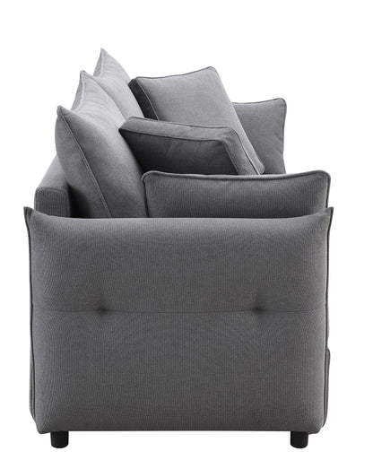 Irina - Pull Out Sleep With Storage - Gray