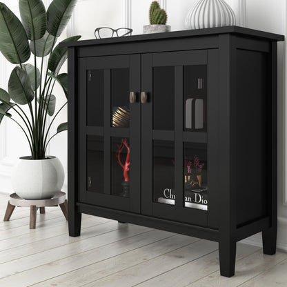 Warm Shaker - Low Storage Cabinet - Black