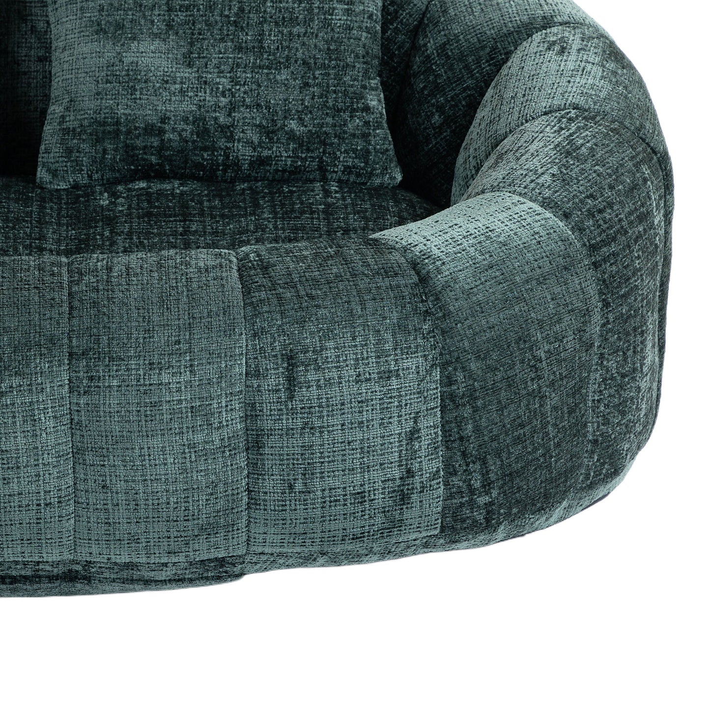 Bean Bag Sofa Lazy Sofa Durable Comfort Lounger High Back Chair For Indoor & Outdoor Use - Emerald