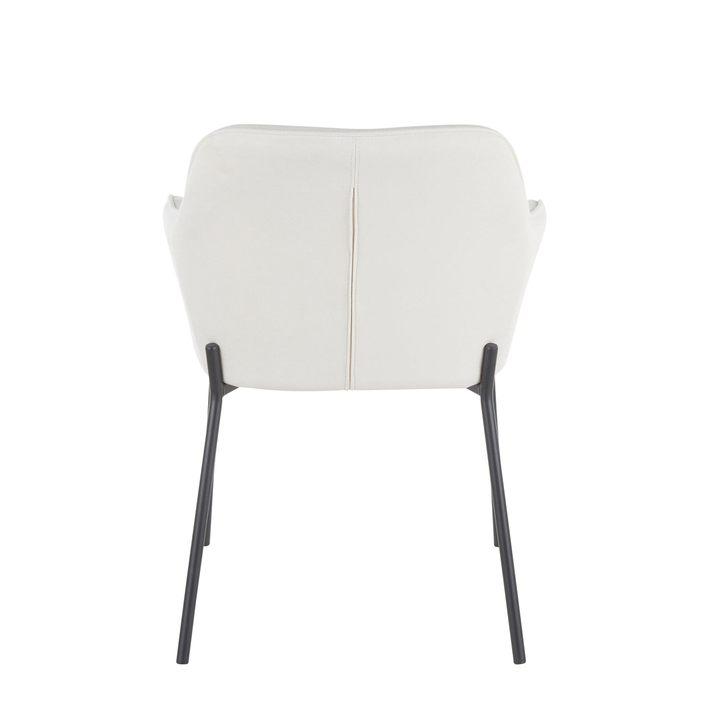 Daniella - Contemporary Dining Chair (Set of 2) - Black / Cream