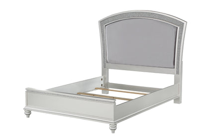 Maverick - California King Bed - Silver
