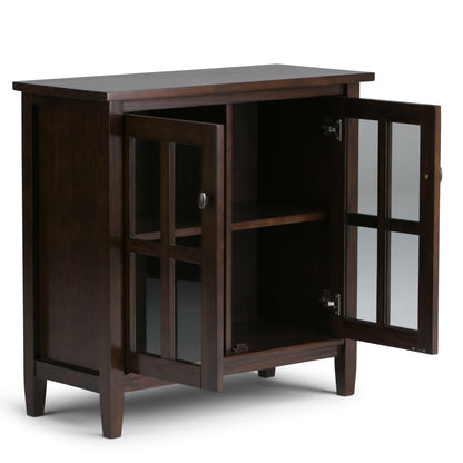 Warm Shaker - Low Storage Cabinet - Tobacco Brown