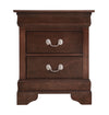 Louis Phillipe - Nightstand Traditional Style - Cappuccino