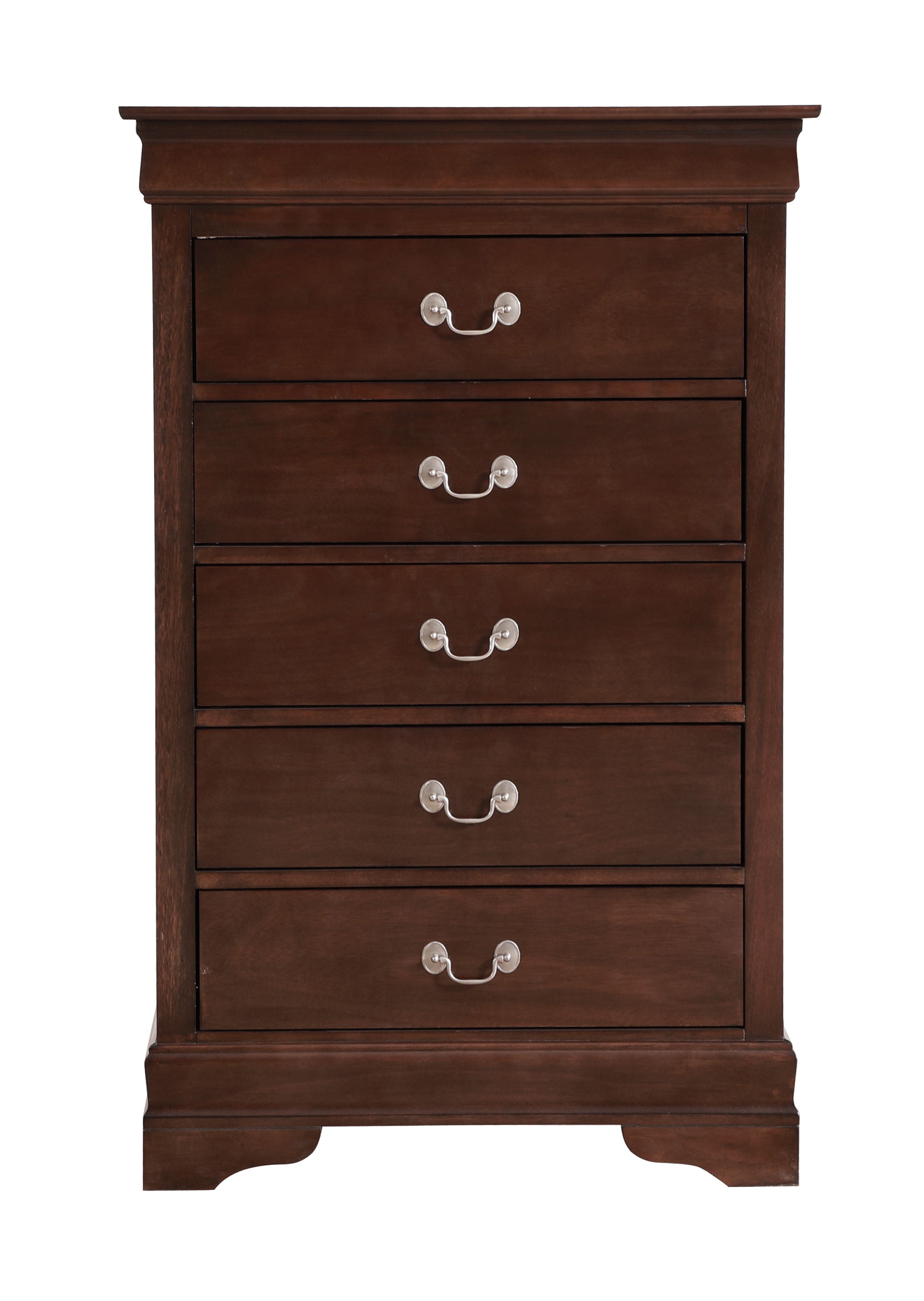 Louis Phillipe - Traditional Style Chest - Cappuccino