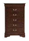 Louis Phillipe - Traditional Style Chest - Cappuccino