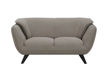 Nayeli - Brown Loveseat - Brown