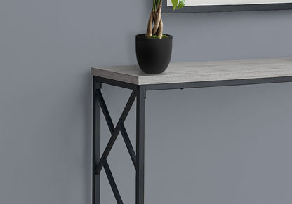 Accent Console Table For Entryway, Contemporary And Modern - Gray