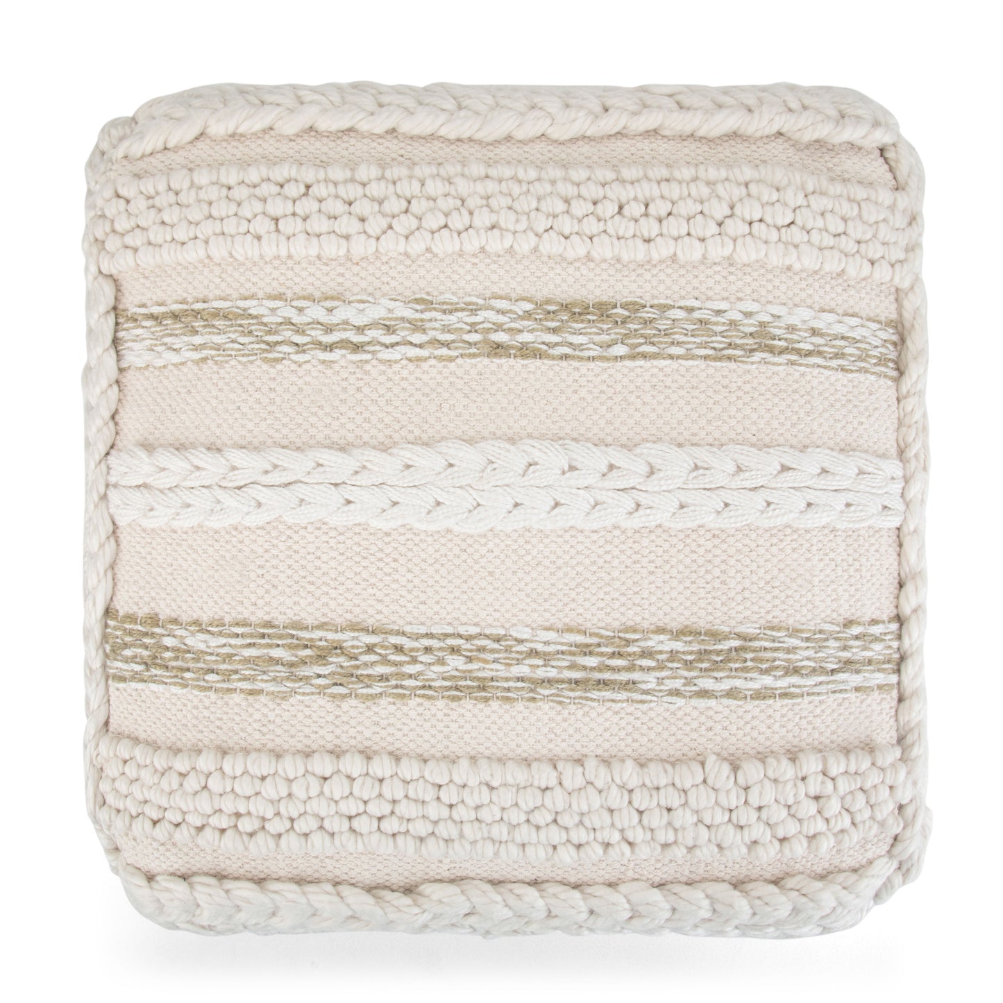 Sommer - Square Pouf - Natural