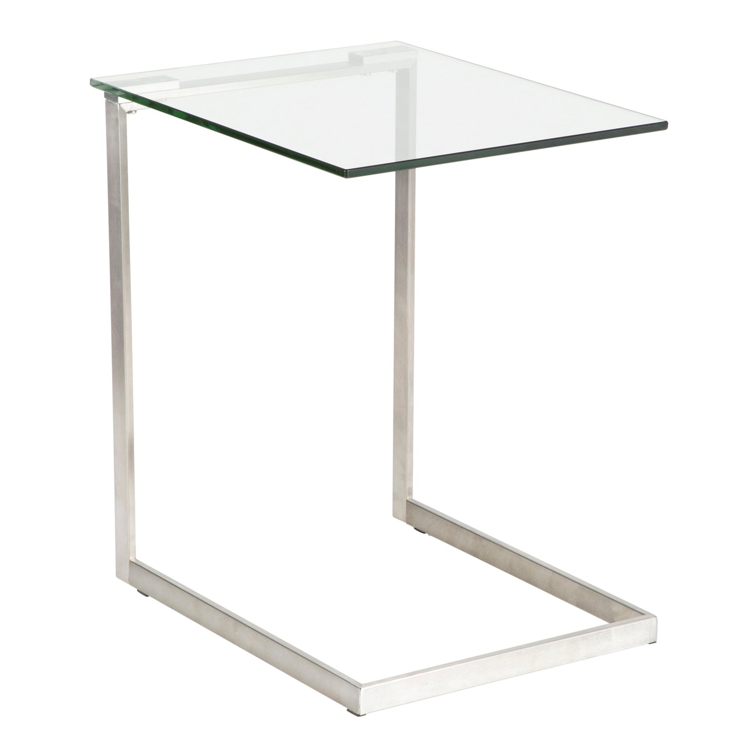 Zenn - Contemporary End Table - Clear