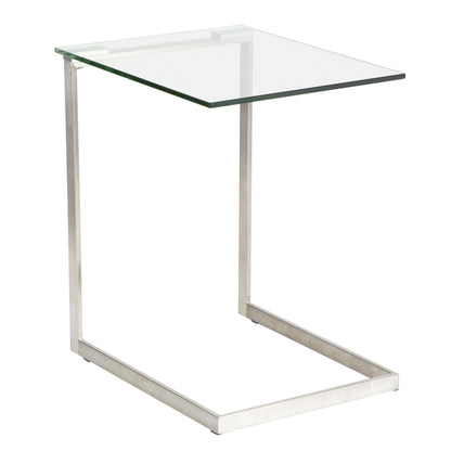 Zenn - Contemporary End Table - Clear