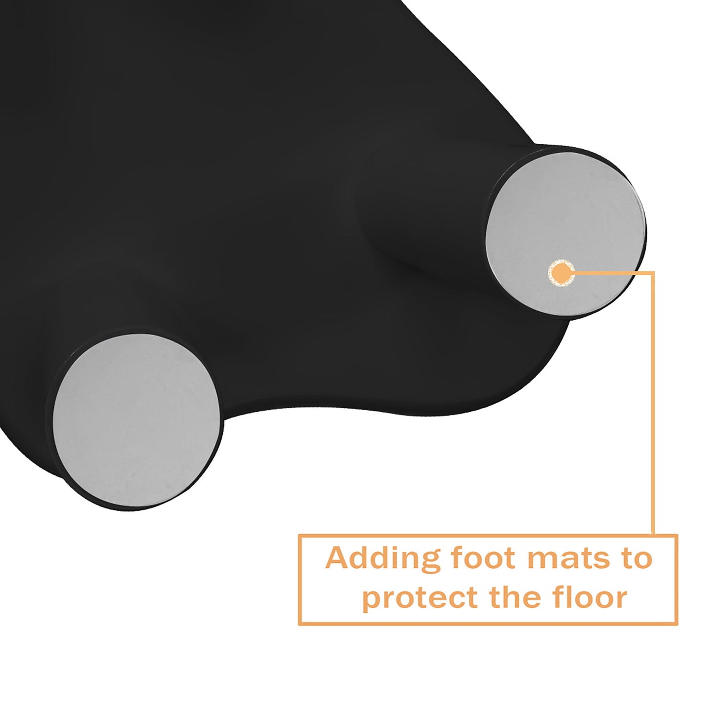 Cloud Shaped, Coffee Table For Living Room - Matte Black