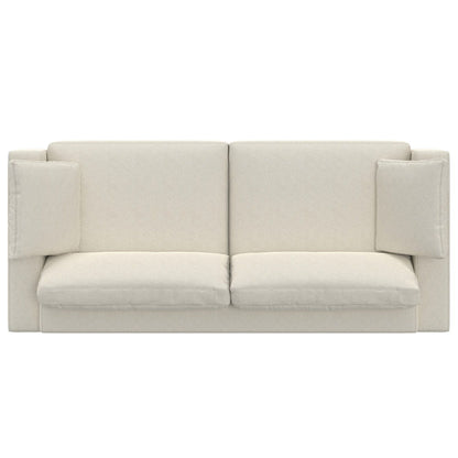 Charlie - Deep Seater Sofa, Upholstered - Cream