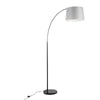 March - Contemporary Floor Lamp - Black / Gray