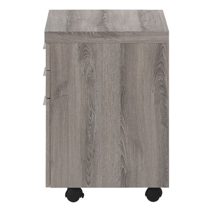 File Cabinet, Rolling Mobile, Storage Drawers, Printer Stand, Office, Contemporary And Modern - Taupe
