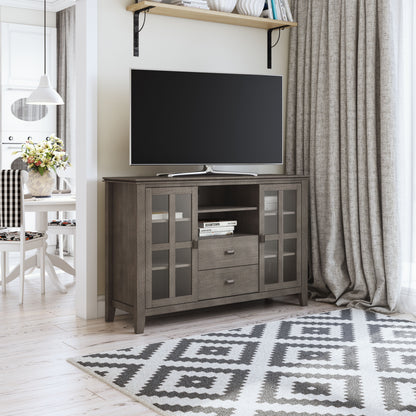 Artisan - Tall TV Media Stand - Farmhouse Gray