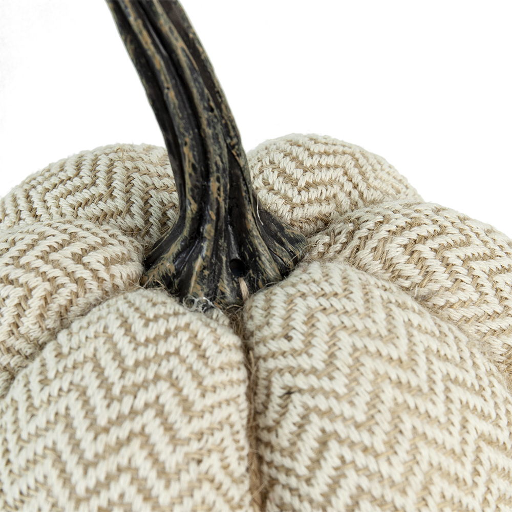 Weighted Pumpkin / Pattern (Set of 3) - Cream