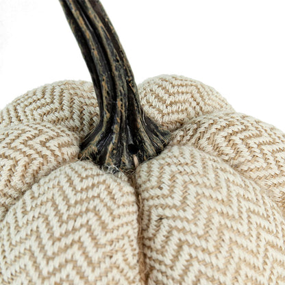 Weighted Pumpkin / Pattern (Set of 3) - Cream