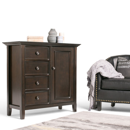 Amherst - Medium Storage Cabinet - Hickory Brown