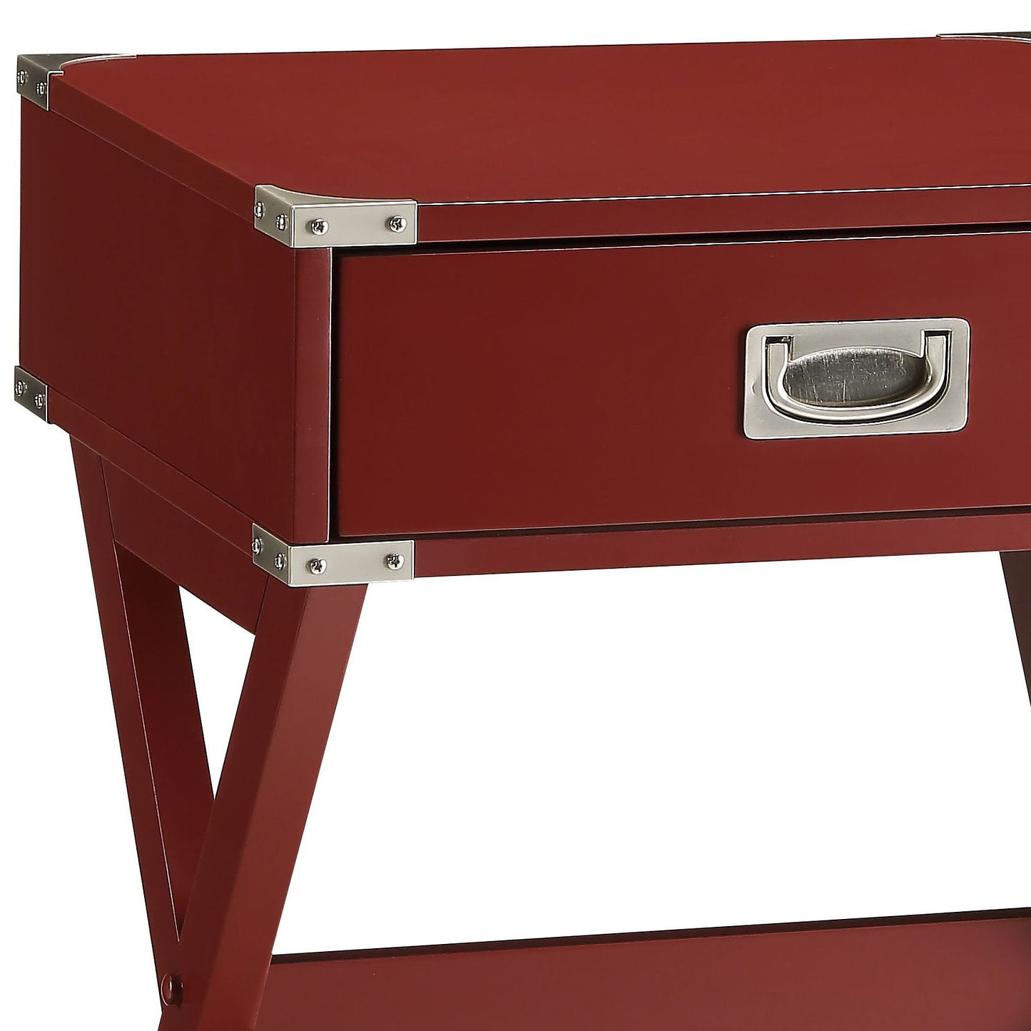 Babs - Accent Table - Red