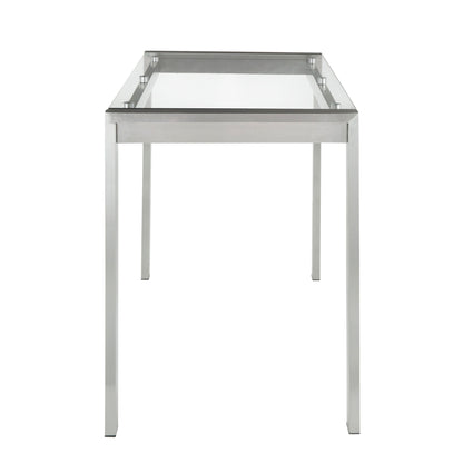 Fuji - Contemporary Counter Table - Clear