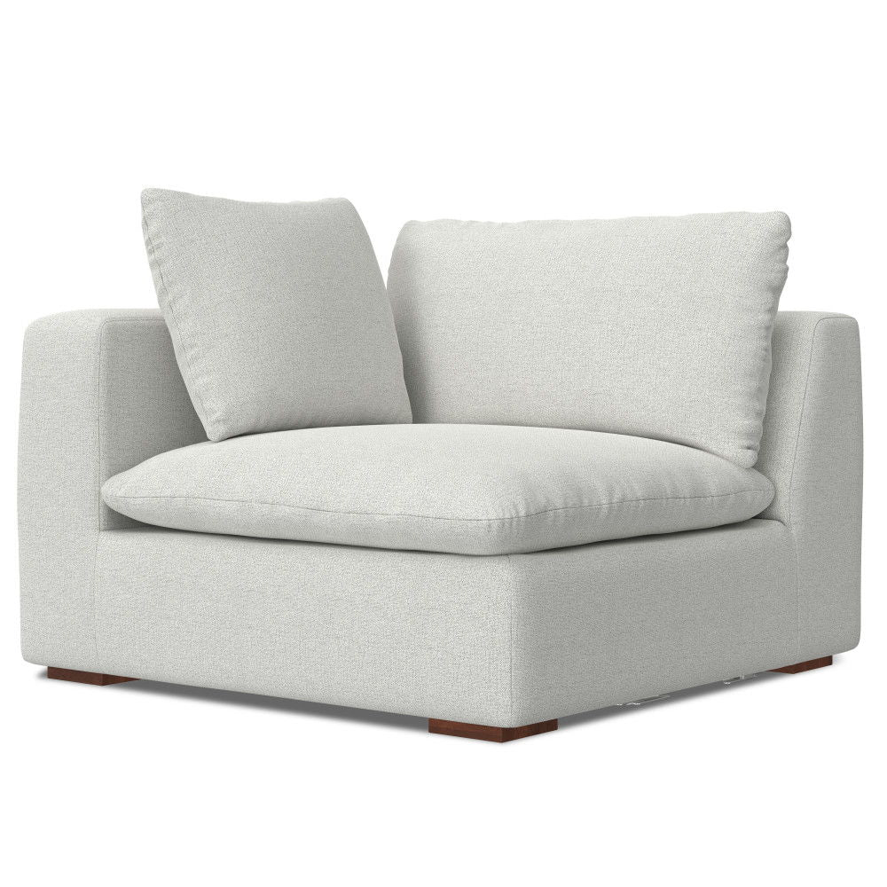 Jasmine - 2 Seater Sofa And Ottoman - Gray