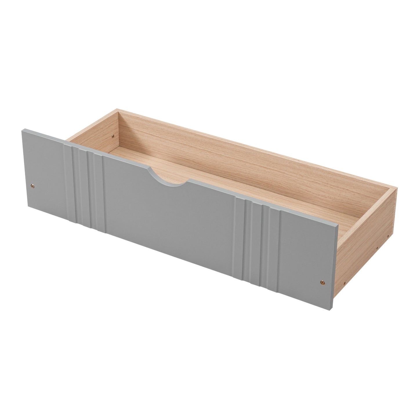 Full Size DayBed With 2 Drawers - Gray