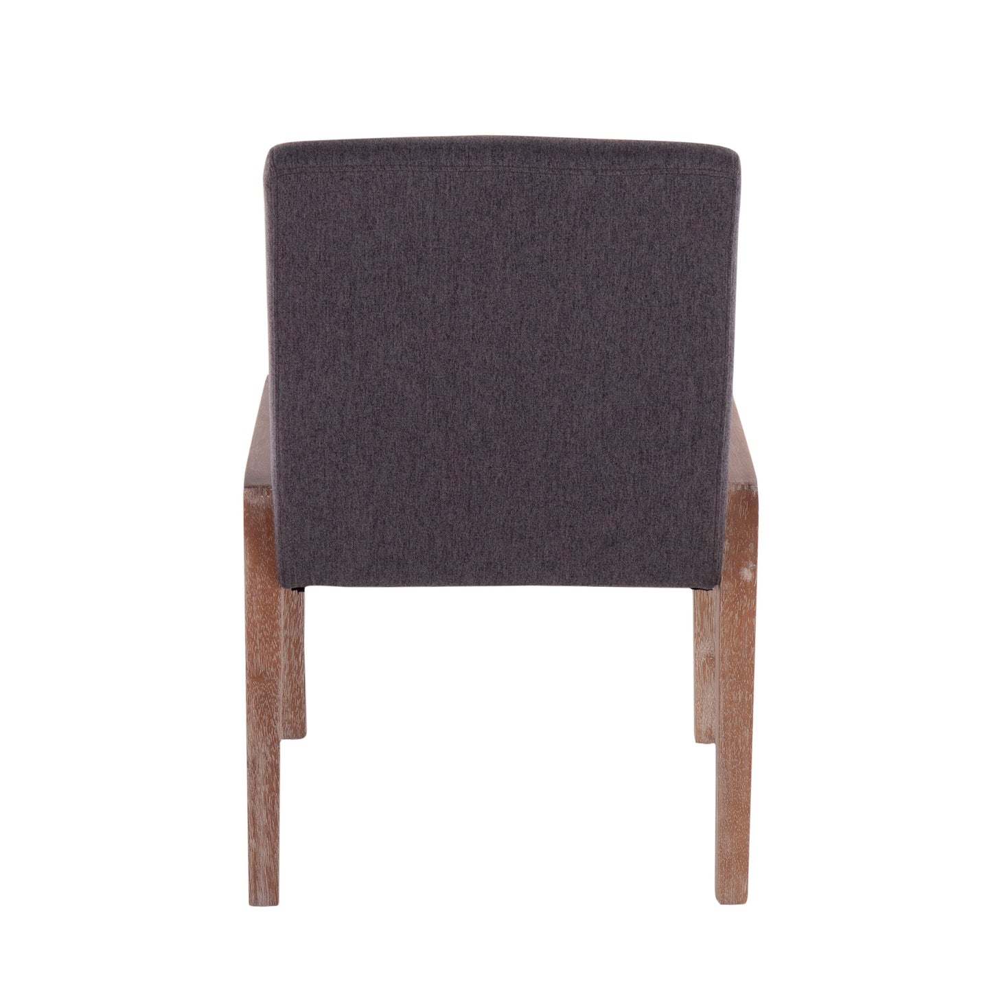 Carmen - Contemporary Chair (Set of 2) - White Washed / Gray