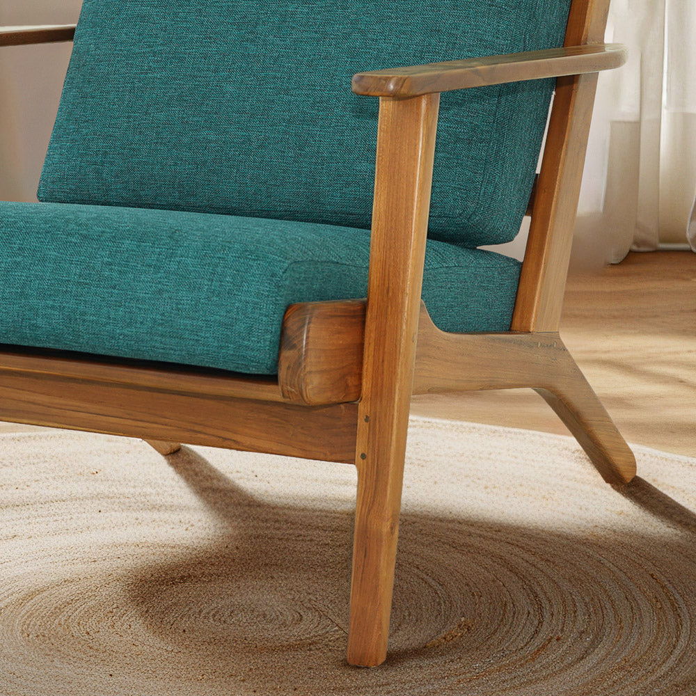 Connor - Lounge Chair - Teal