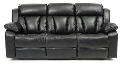 Daria - Reclining Sofa - Black