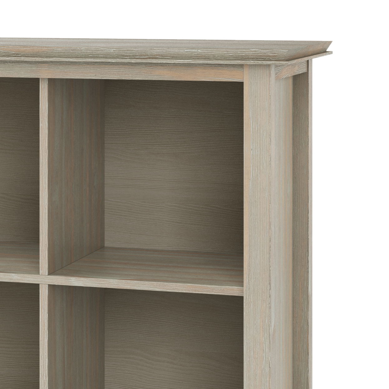Artisan - 9 Cube Bookcase And Storage Unit - Distressed Gray