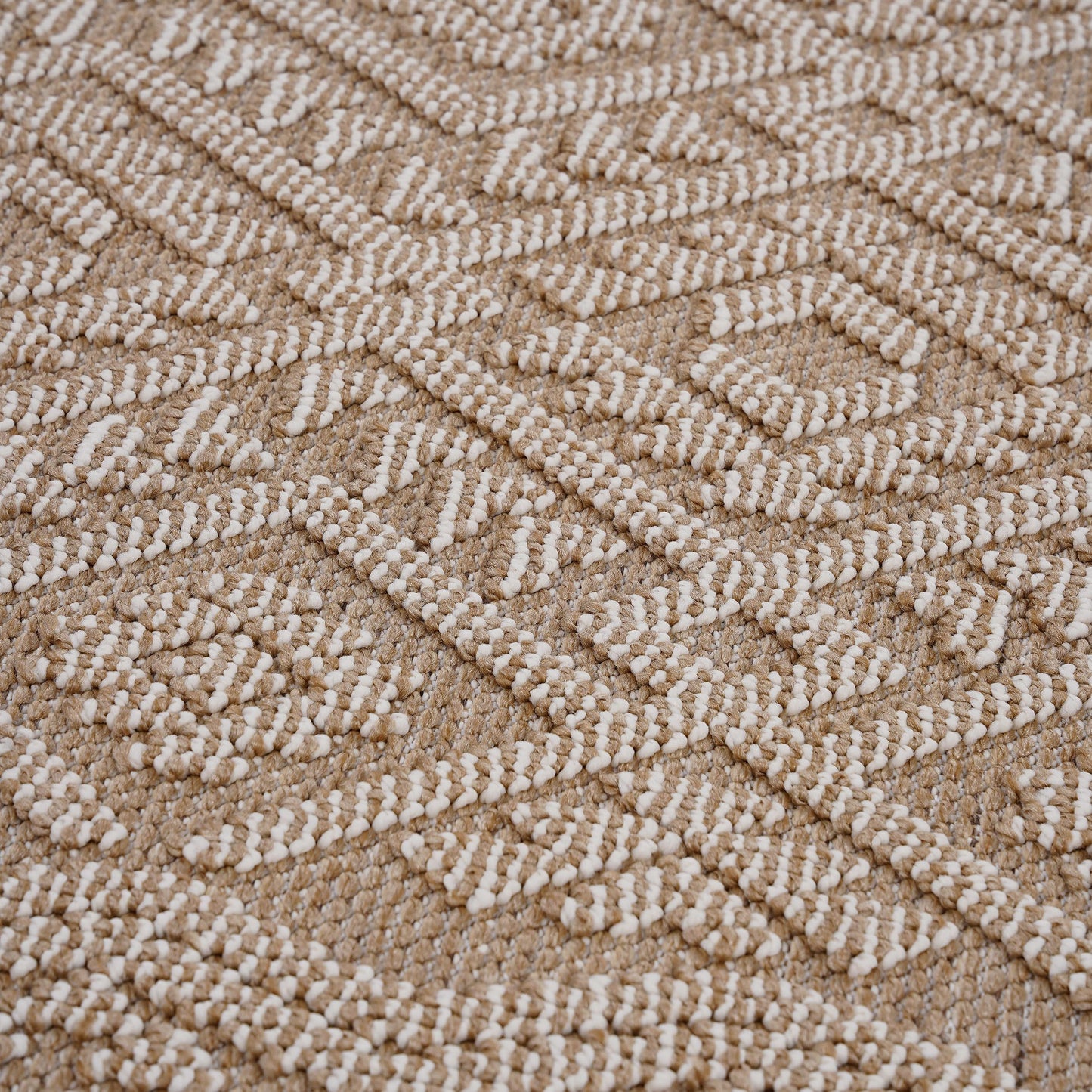 Guros - 4' X 6' Traditional Indoor / Outdoor Area Rug - Natural