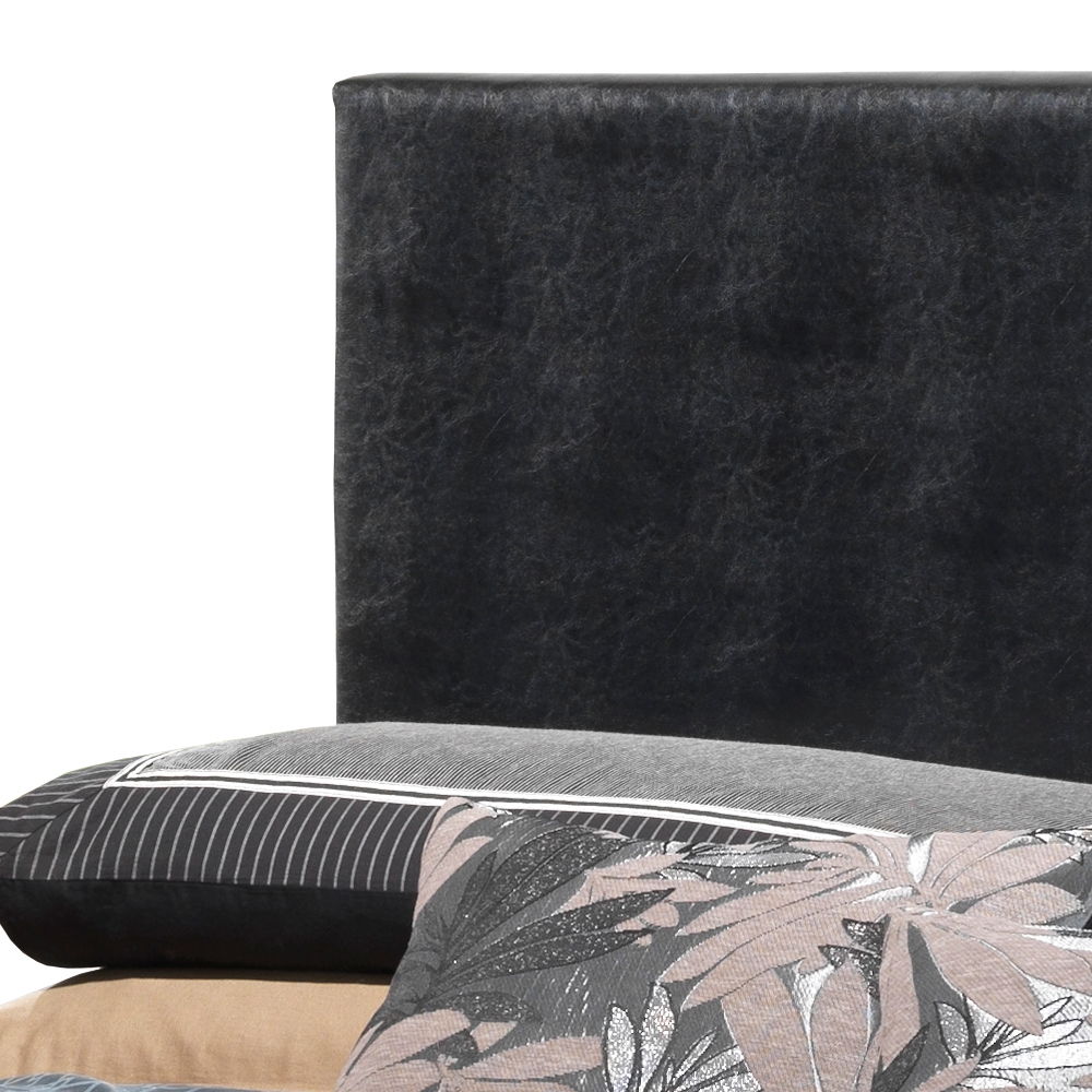 Queen Bed For Casual Spaces Elegant - Black