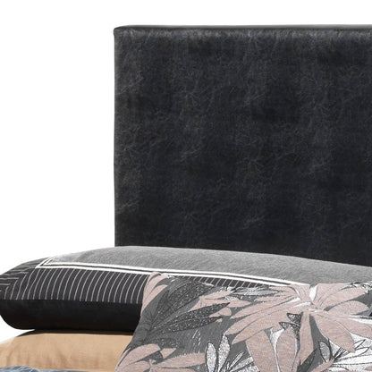 Queen Bed For Casual Spaces Elegant - Black