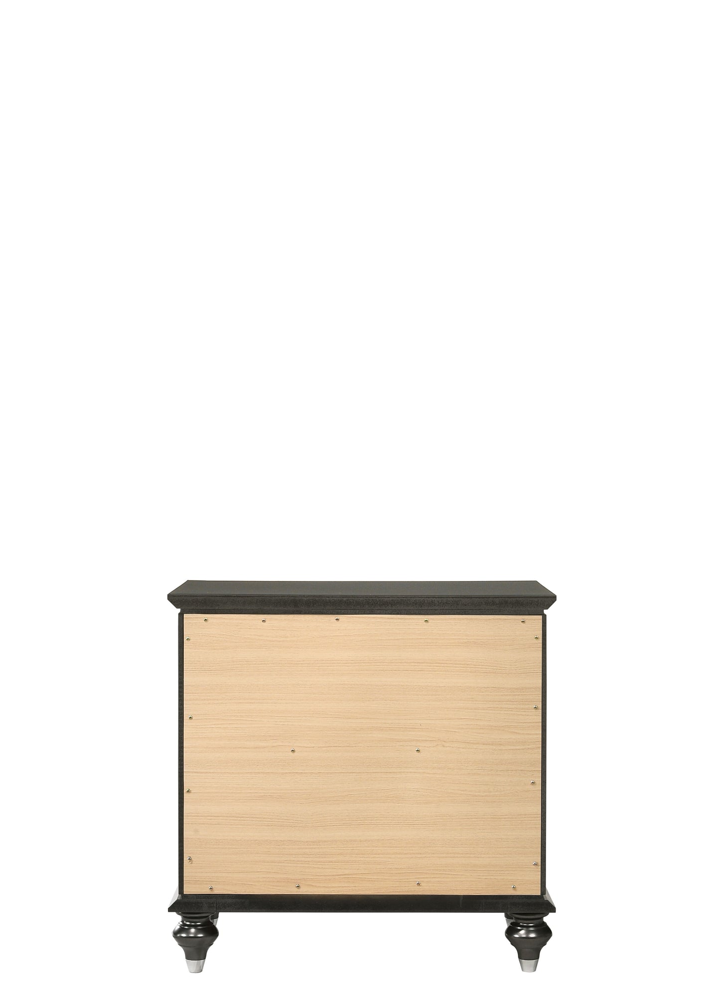 Kaitlyn - Nightstand - Metallic Gray
