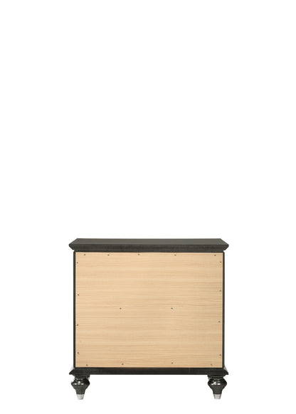 Kaitlyn - Nightstand - Metallic Gray