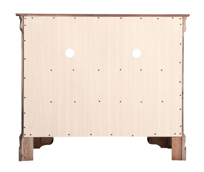 TV Media Chest Traditional Style - Cappuccino
