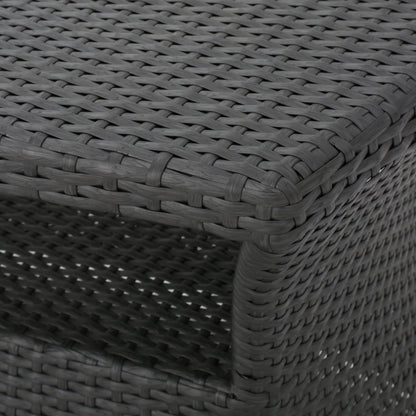 Berkeley - Chaise Lounge Side Table - Gray