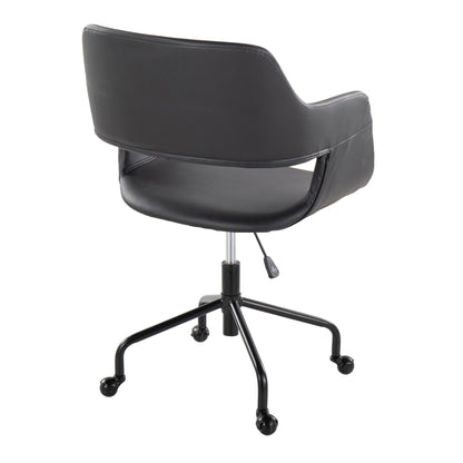 Margarite - Contemporary Adjustable Office Chair - Black