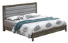 Full Bed Transitional Modern Design - Gray