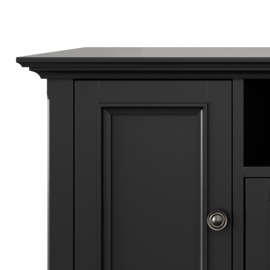 Amherst - Wide TV Media Stand - Black