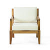 Outdoor Club Chair With Cushions (Set of 2) - Beige