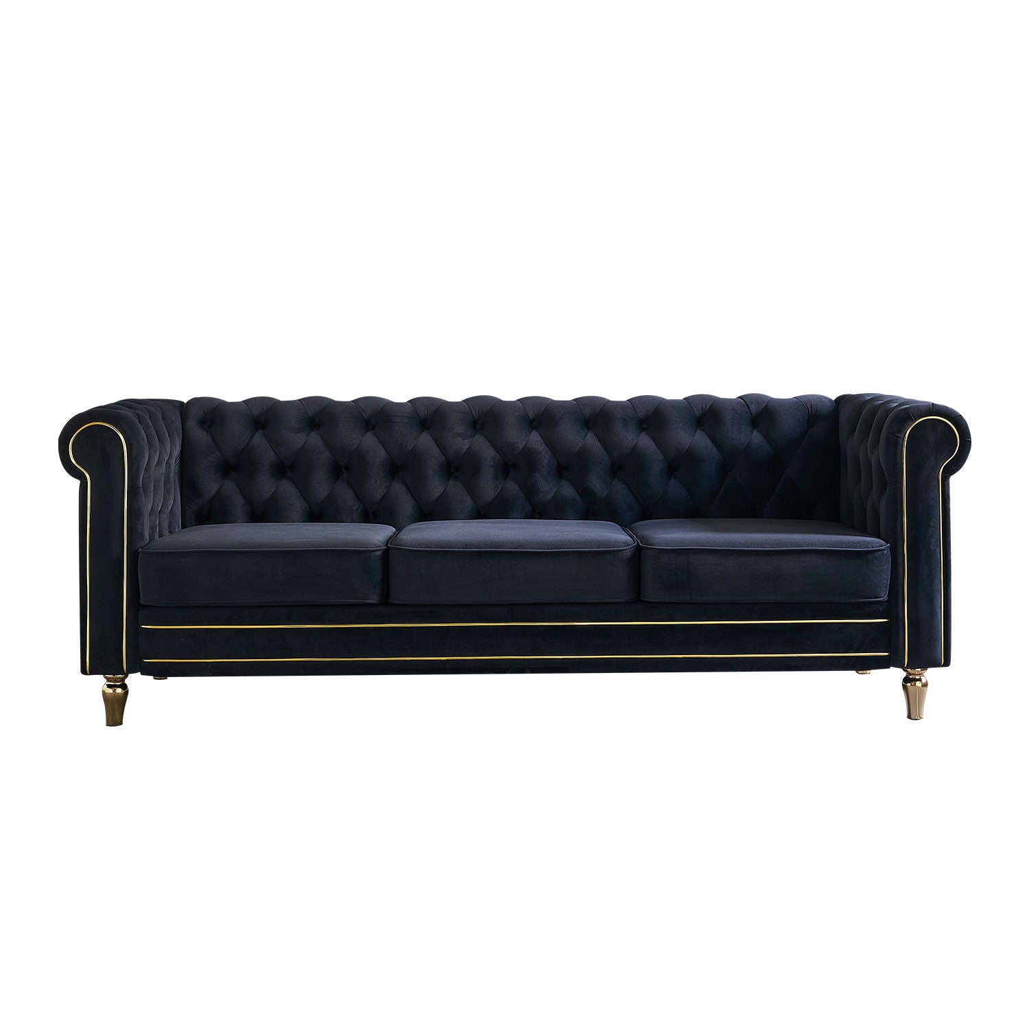 Chesterfield - Velvet Sofa 84.65