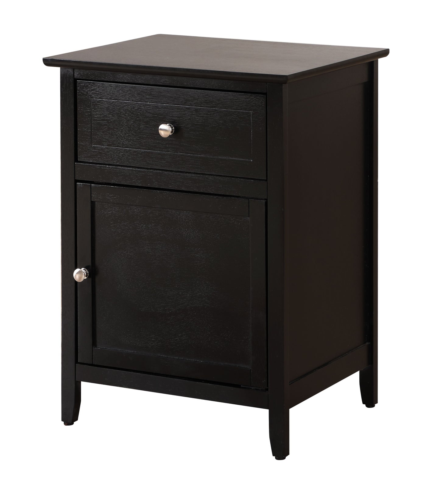 Izzy - Nightstand For Modern Spaces - Black