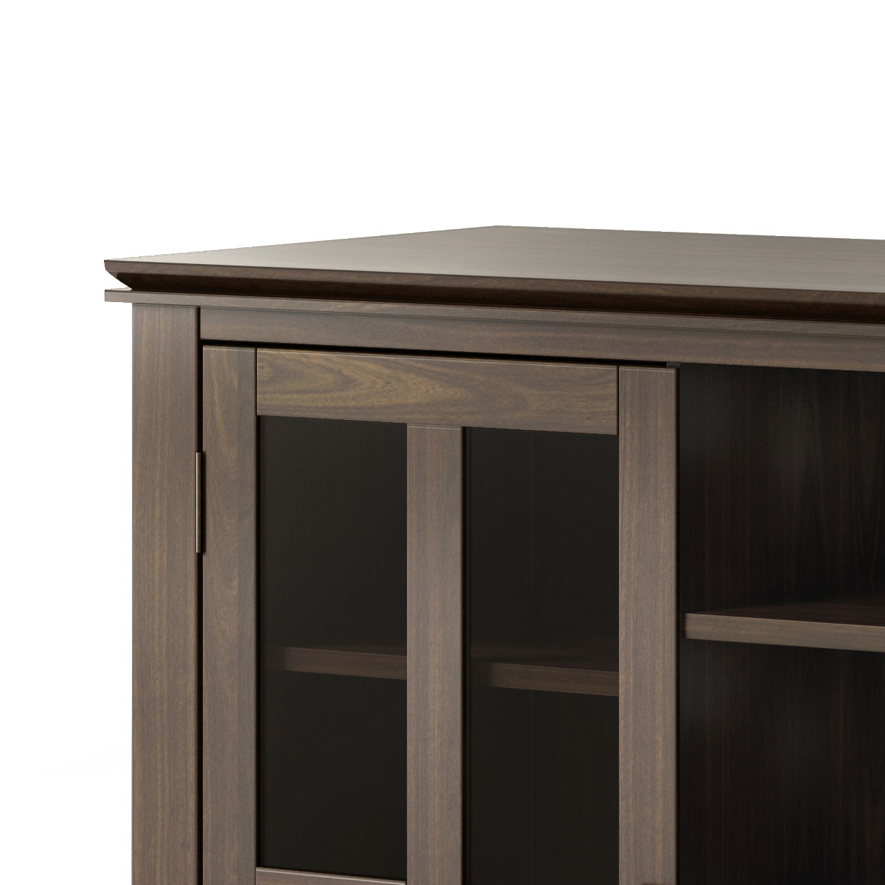Artisan - Tall TV Media Stand - Tobacco Brown