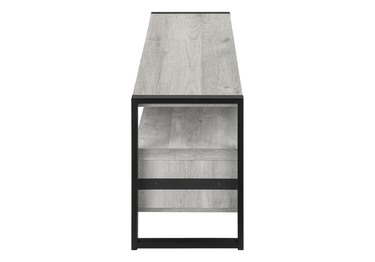 TV Stand, Console, Media Entertainment Center, Storage Drawers, Contemporary & Modern - Gray