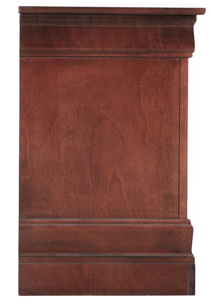 Louis Phillipe - Elegant Traditional Nightstand - Cherry