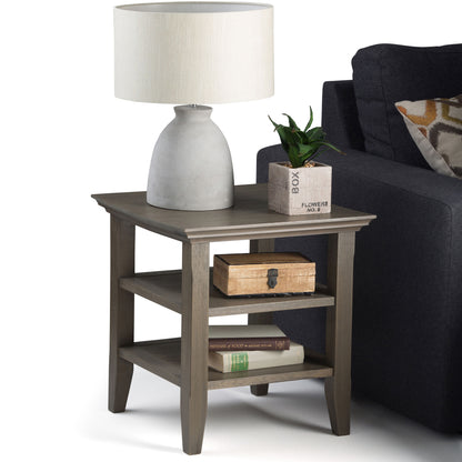 Acadian - End Table - Farmhouse Gray