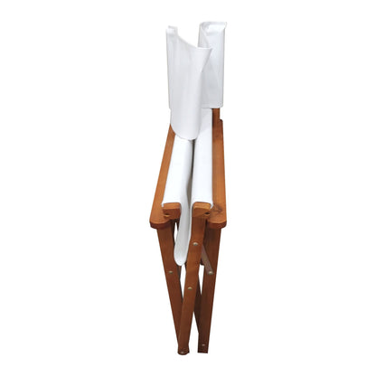 Folding Director Chair Canvas (Set of 2) - White