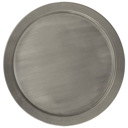 Corbin - Metal Side Table - Antique Silver