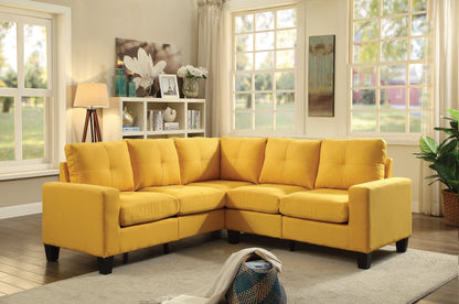 Newbury - Sectional - Yellow